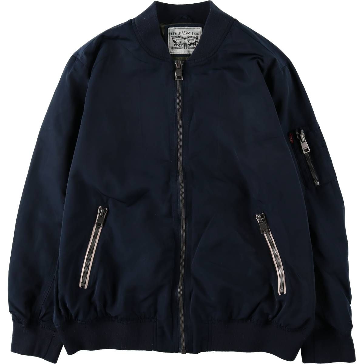 古着 リーバイス Levi's MA-1タイプ ミリタリー フライトジャケット メンズXXL相当/eaa636573