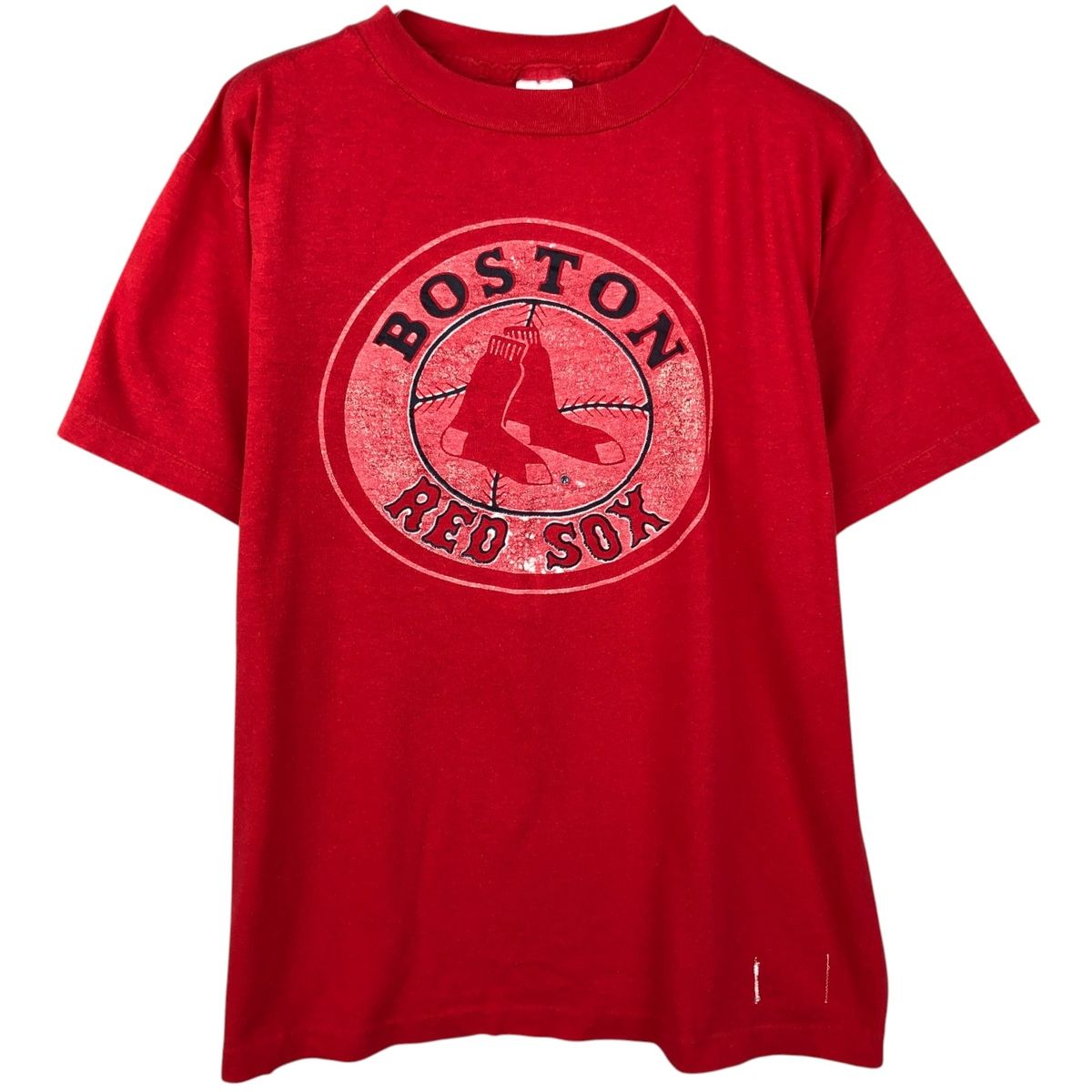 古着 90年代 Rawlings MLB BOSTON RED SOX ボストンレッドソックス ロゴプリントTシャツ USA製 メンズL相当 ヴィンテージ/eaa638886
