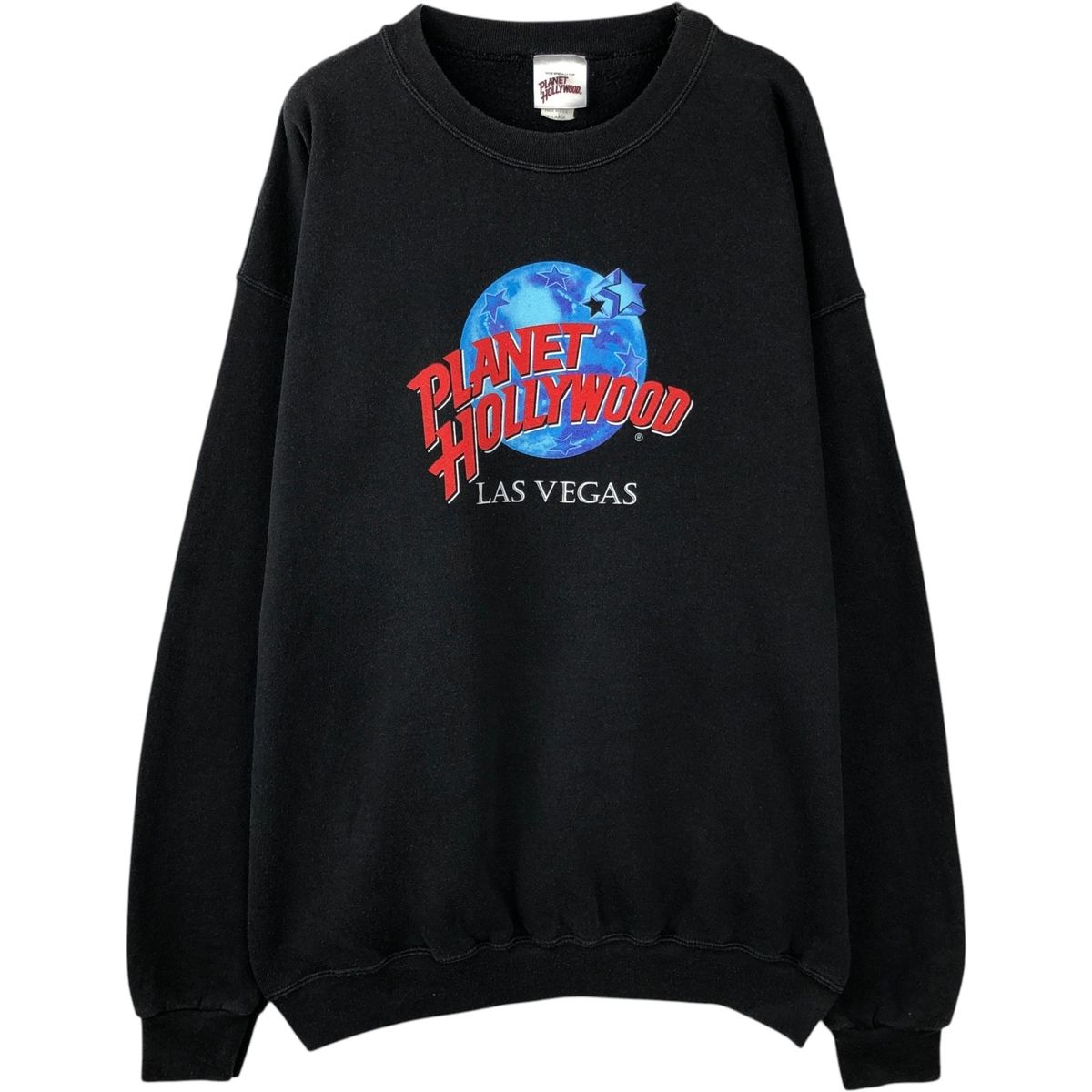 古着 90年代 PLANET HOLLYWOOD プラネットハリウッド アドバタイジング スウェットシャツ トレーナー USA製 メンズXL相当/eaa635080