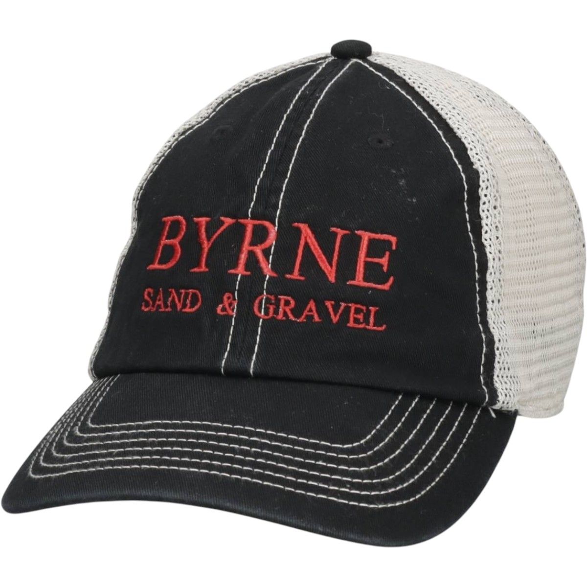 古着 ’47 Byrne Sand & Gravel アドバタイジング メッシュキャップ フリーサイズ相当/gaa006829