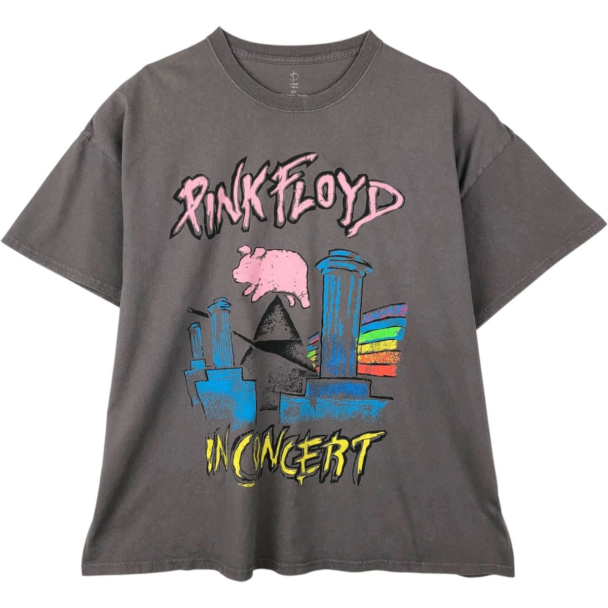古着 PINK FLOYD ピンクフロイド バンドTシャツ バンT メンズXXL相当