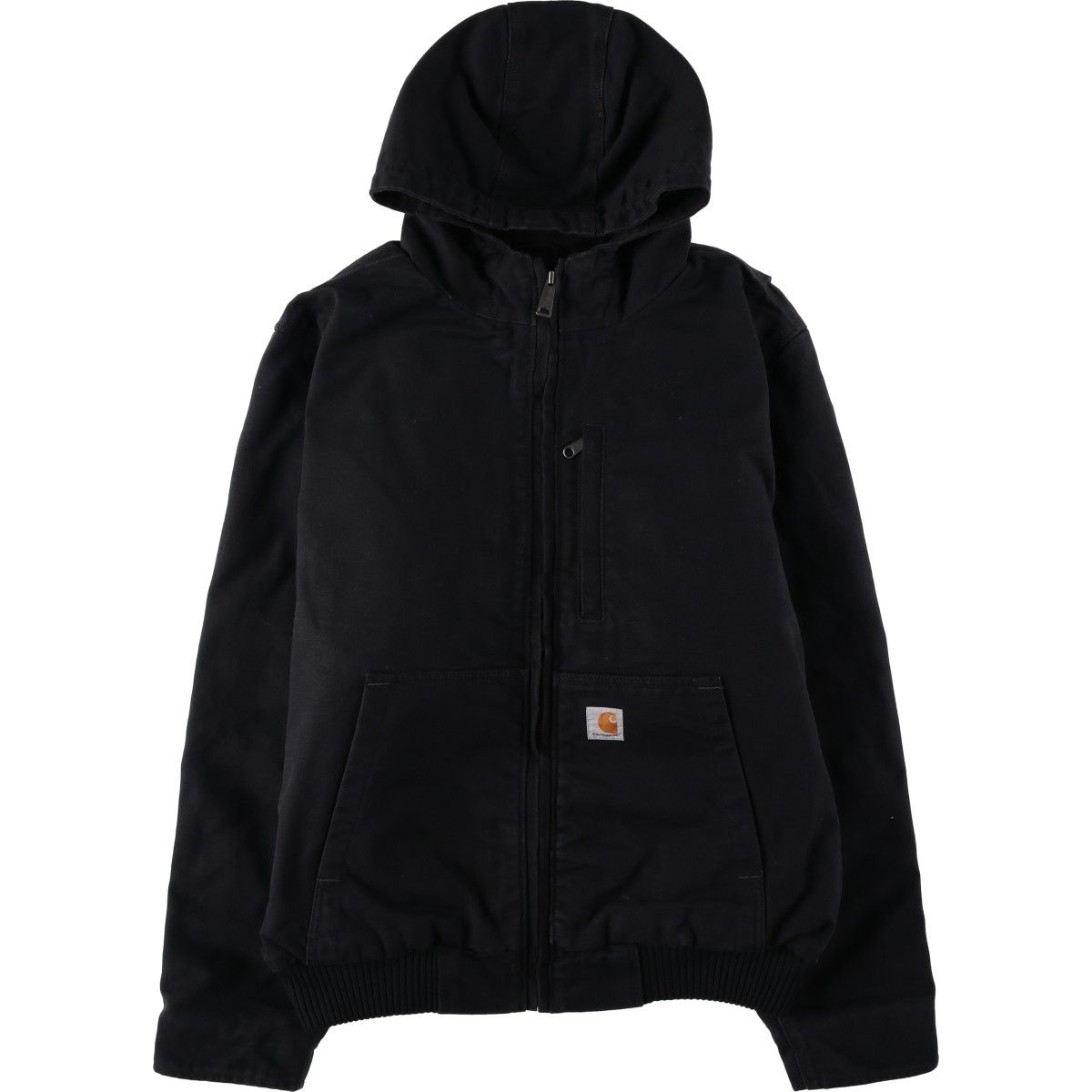 古着 カーハート Carhartt FULL SWING アクティブジャケット 中綿入り ダックフルジップパーカー メンズL相当/eaa636558