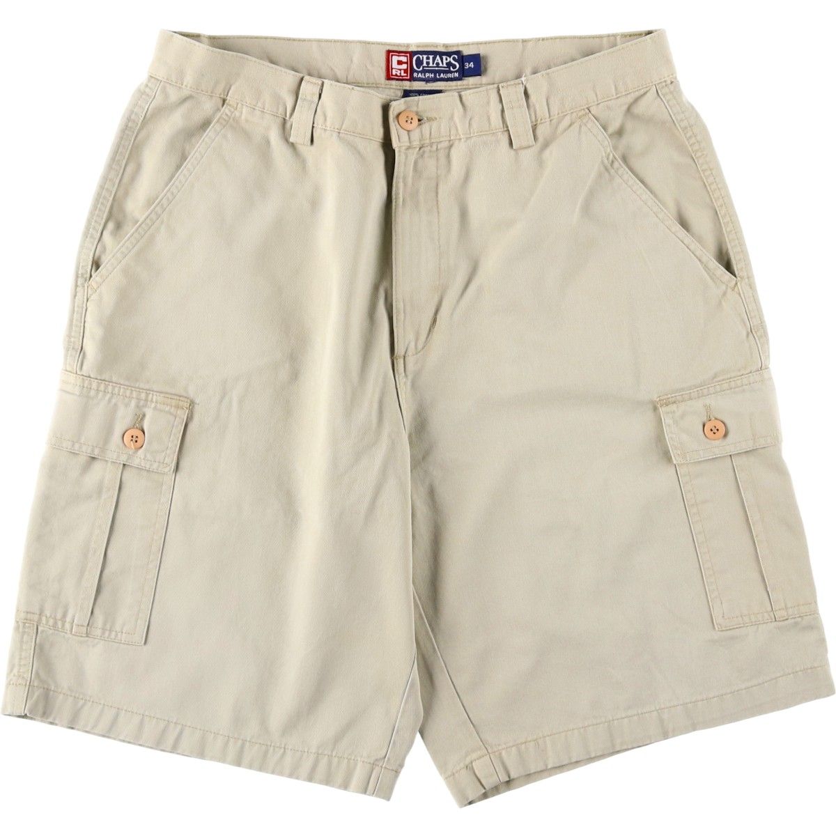 古着 ラルフローレン Ralph Lauren CHAPS チャップス カーゴショーツ ハーフパンツ メンズw34相当/eaa639464