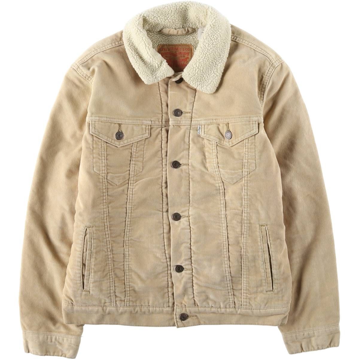 古着 リーバイス Levi's トラッカージャケット 中綿入り コーデュロイボアジャケット メンズM相当/eaa633233