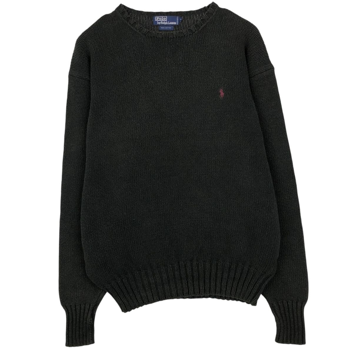 古着 ラルフローレン Ralph Lauren POLO by Ralph Lauren コットンニットセーター メンズXL相当/eaa637264