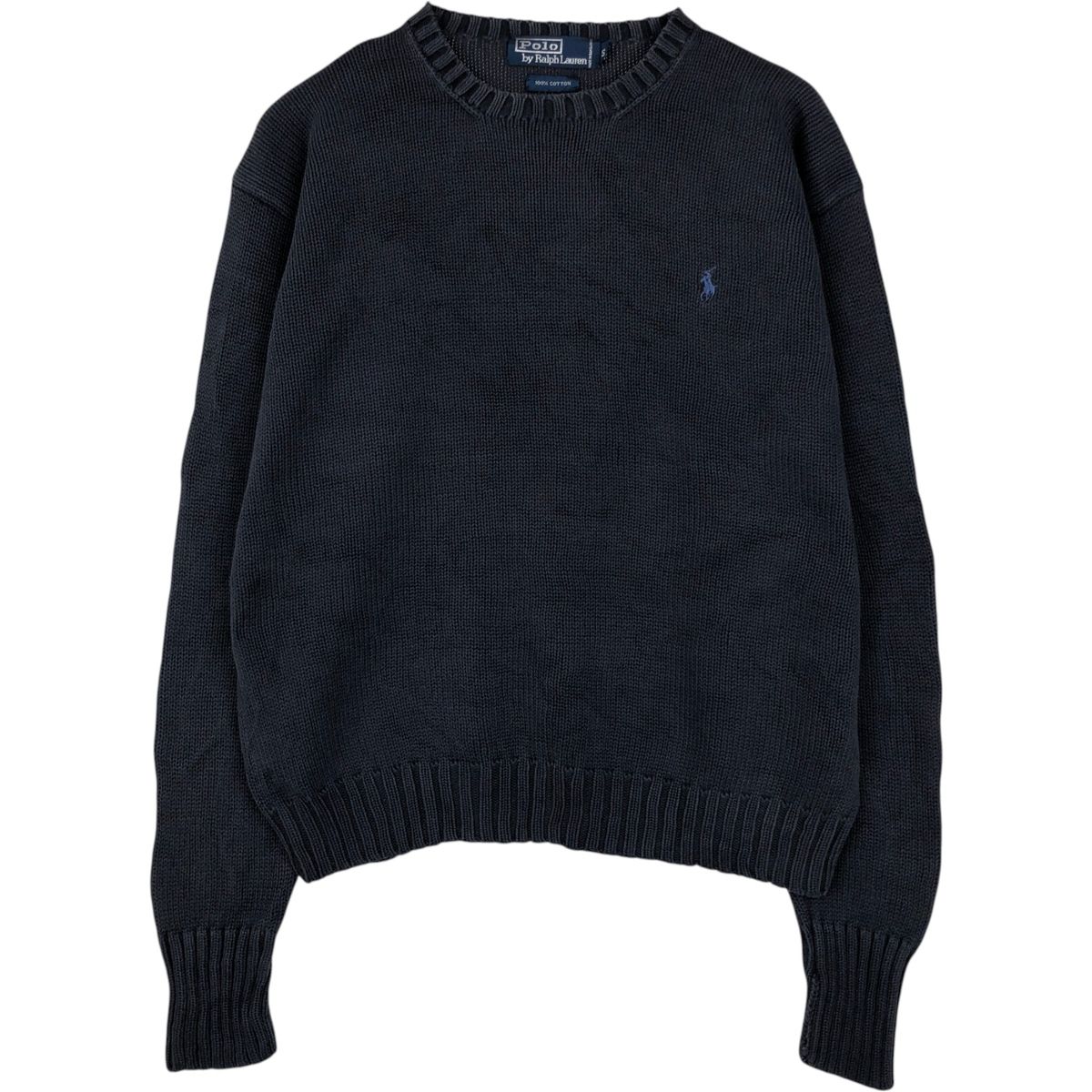 古着 ラルフローレン Ralph Lauren POLO by Ralph Lauren コットンニットセーター メンズS相当/eaa637267