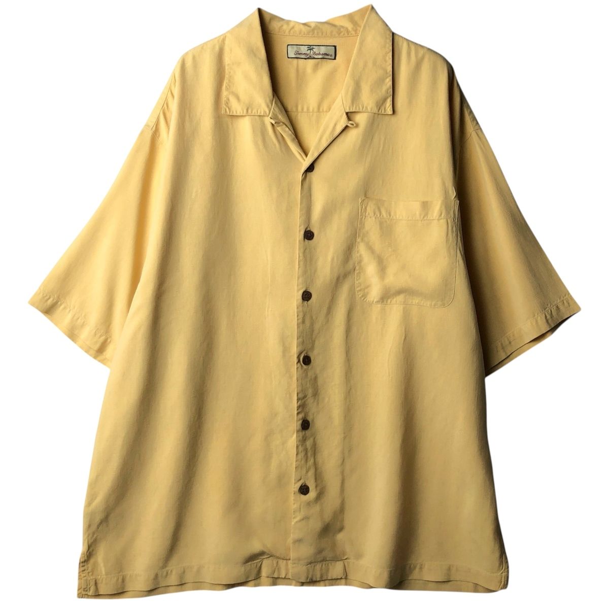 古着 トミーバハマ Tommy Bahama 総柄 半袖 オープンカラー シャツ ボックスシャツ メンズXL相当/eaa639296