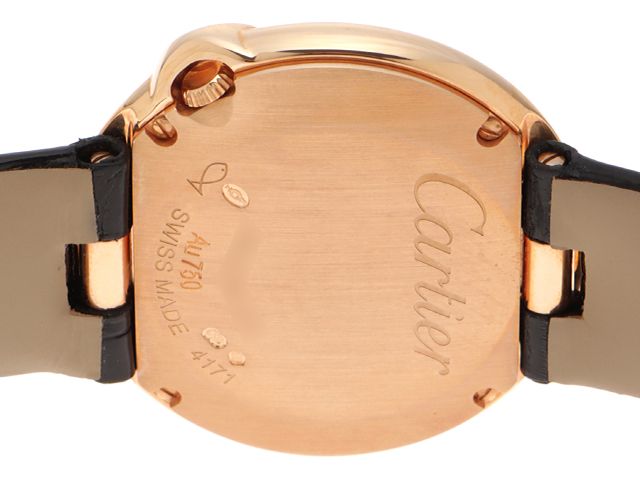 CARTIER カルティエ バロン ブラン WGBL0003 腕時計 ピンクゴールド
