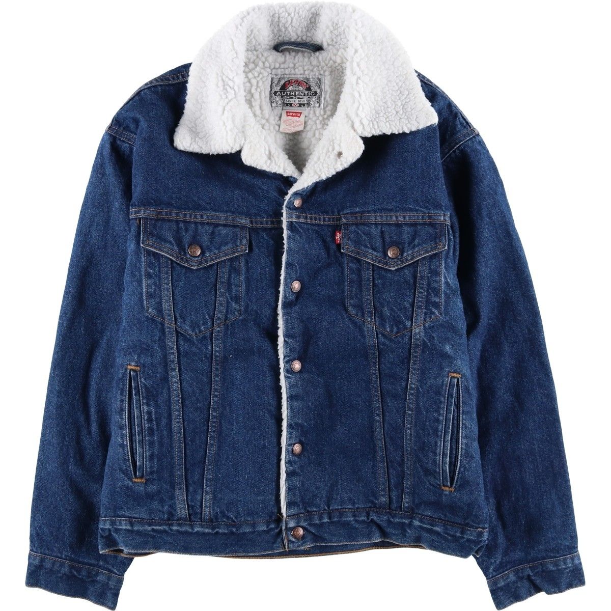 古着 90年代 リーバイス Levi's 70609-0216 デニムボアジャケット メンズM相当/eaa605045