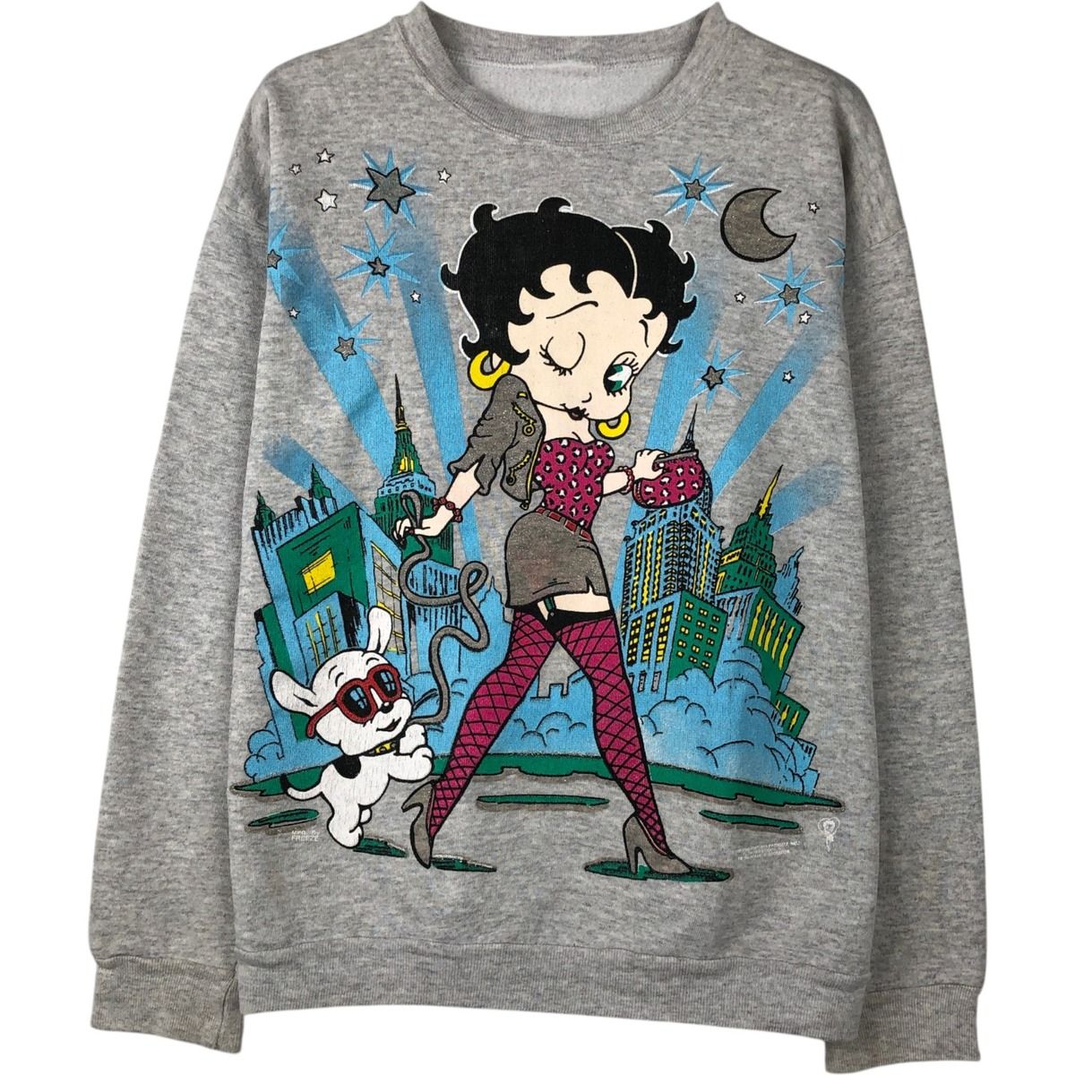古着 90年代 BETTY BOOP ベティブープ キャラクタースウェットシャツ トレーナー レディースM相当 ヴィンテージ/eaa639378
