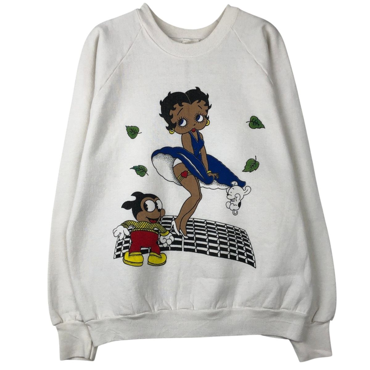 古着 BETTY BOOP ベティブープ キャラクタースウェットシャツ トレーナー レディースL相当/eaa639381