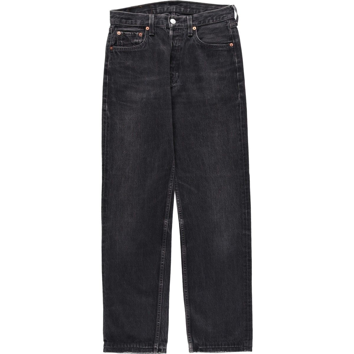 古着 90年代 リーバイス Levi's 501-0185 ブラックデニム ストレートデニムパンツ メンズw30相当 ヴィンテージ/eaa638381