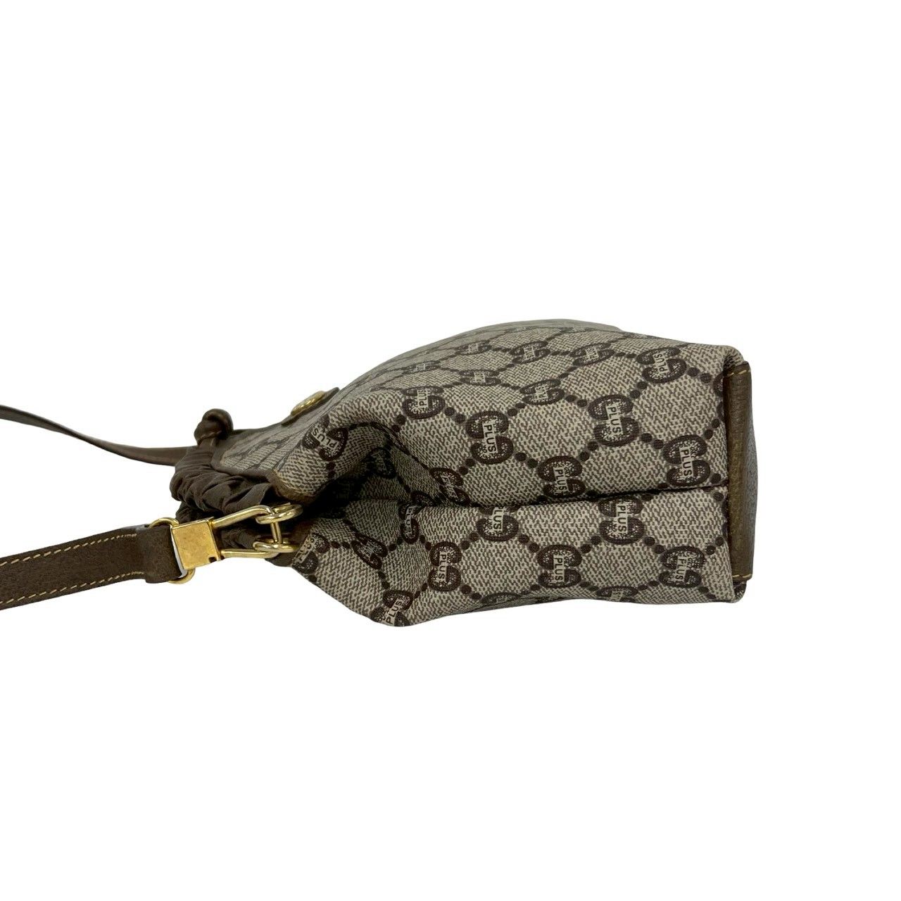 極 美品 GUCCI グッチ オールドグッチ ヴィンテージ グッチプラス 金具