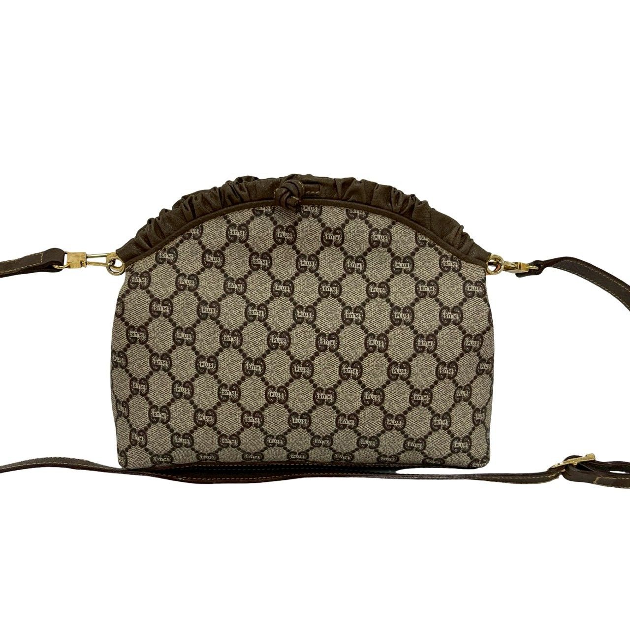極 美品 GUCCI グッチ オールドグッチ ヴィンテージ グッチプラス 金具