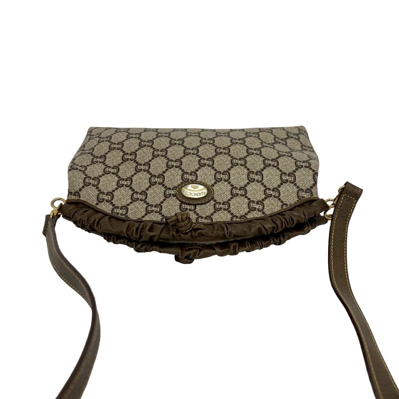 極 美品 GUCCI グッチ オールドグッチ ヴィンテージ グッチプラス ロゴ 金具 レザー ショルダーバッグ ポシェット ブラウン 19821 楽天市場】【バッグ】GUCCI グッチ オールドグッチ GGプラス