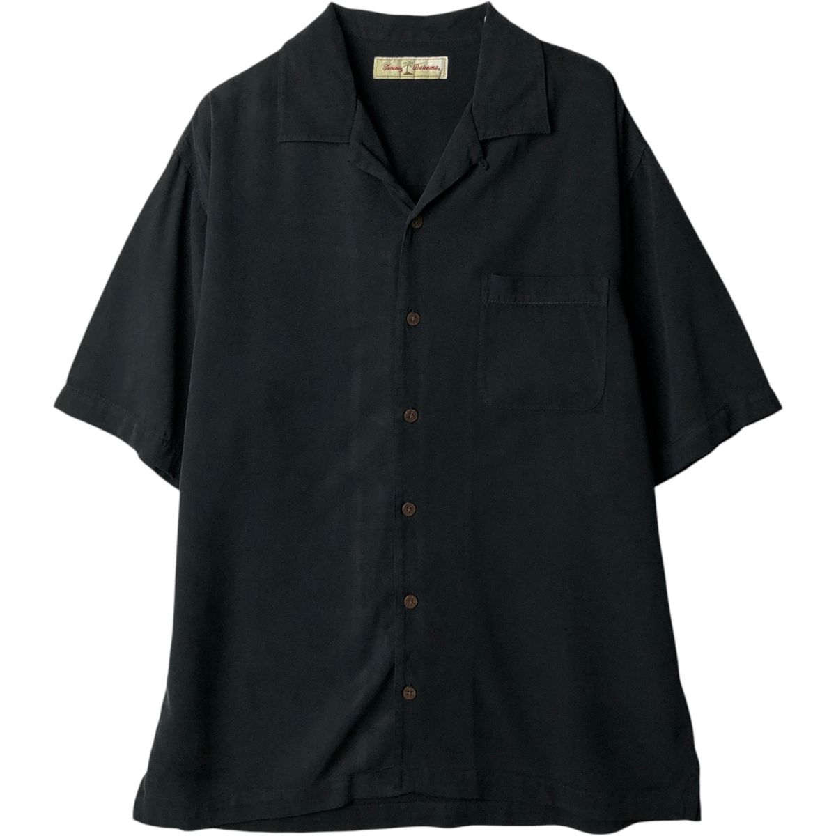 古着 トミーバハマ TOMMY BAHAMA 半袖 オープンカラー シルクシャツ ボックスシャツ メンズS相当/eaa639306 6,103円