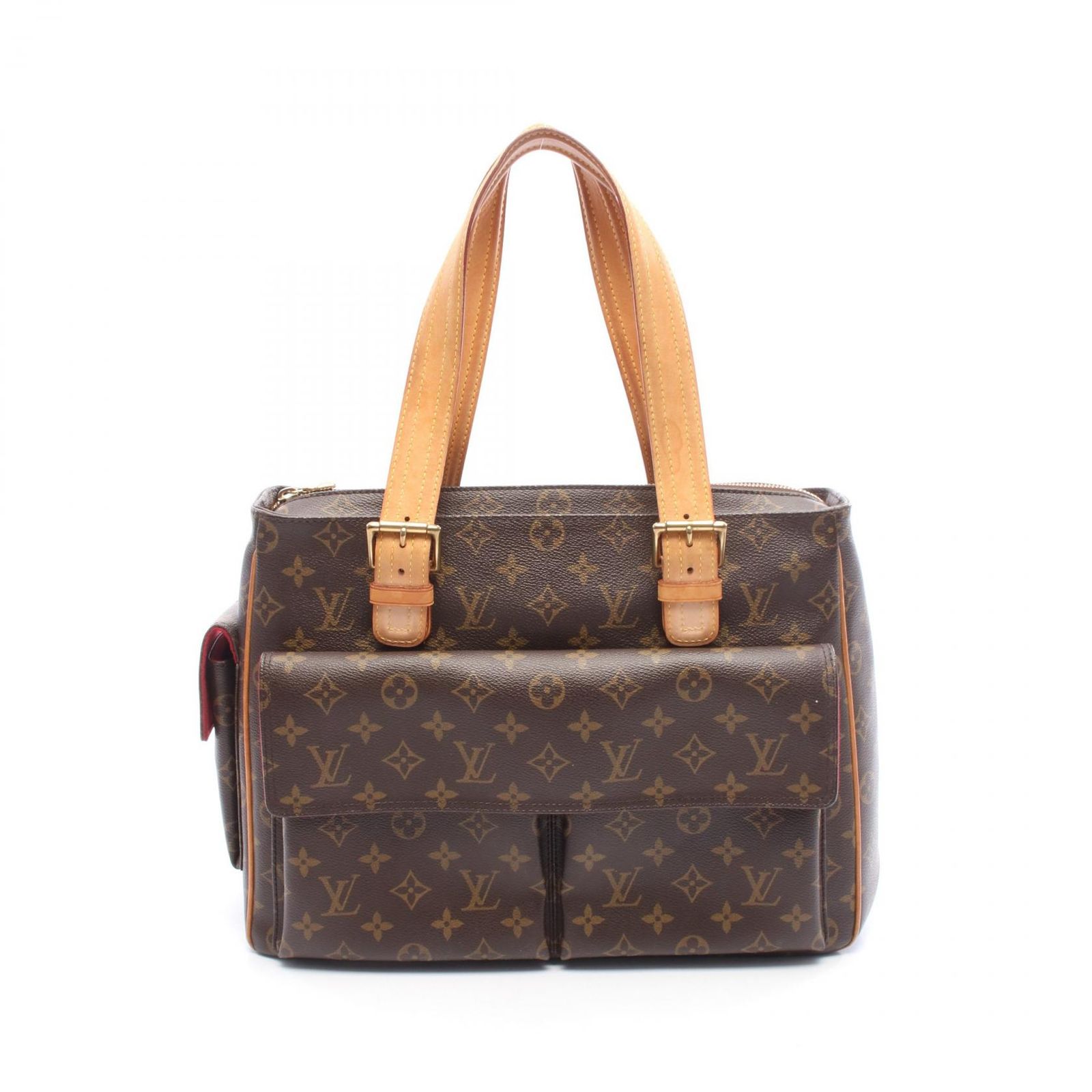 ルイ・ヴィトン LOUIS VUITTON ハンドバッグ ミュルティプリシテ モノグラム M51162 PVCコーティングキャンバス レザー ミュルティプリ・シテ レディース Used B 75,790円