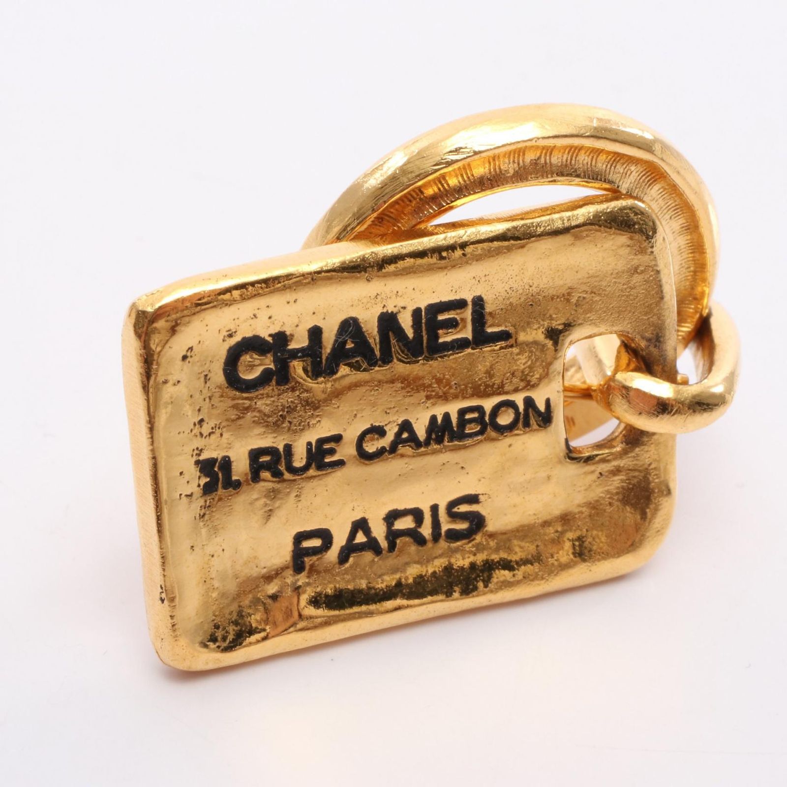 シャネル CHANEL ブローチ カンボン ゴールド GP（ゴールドメッキ