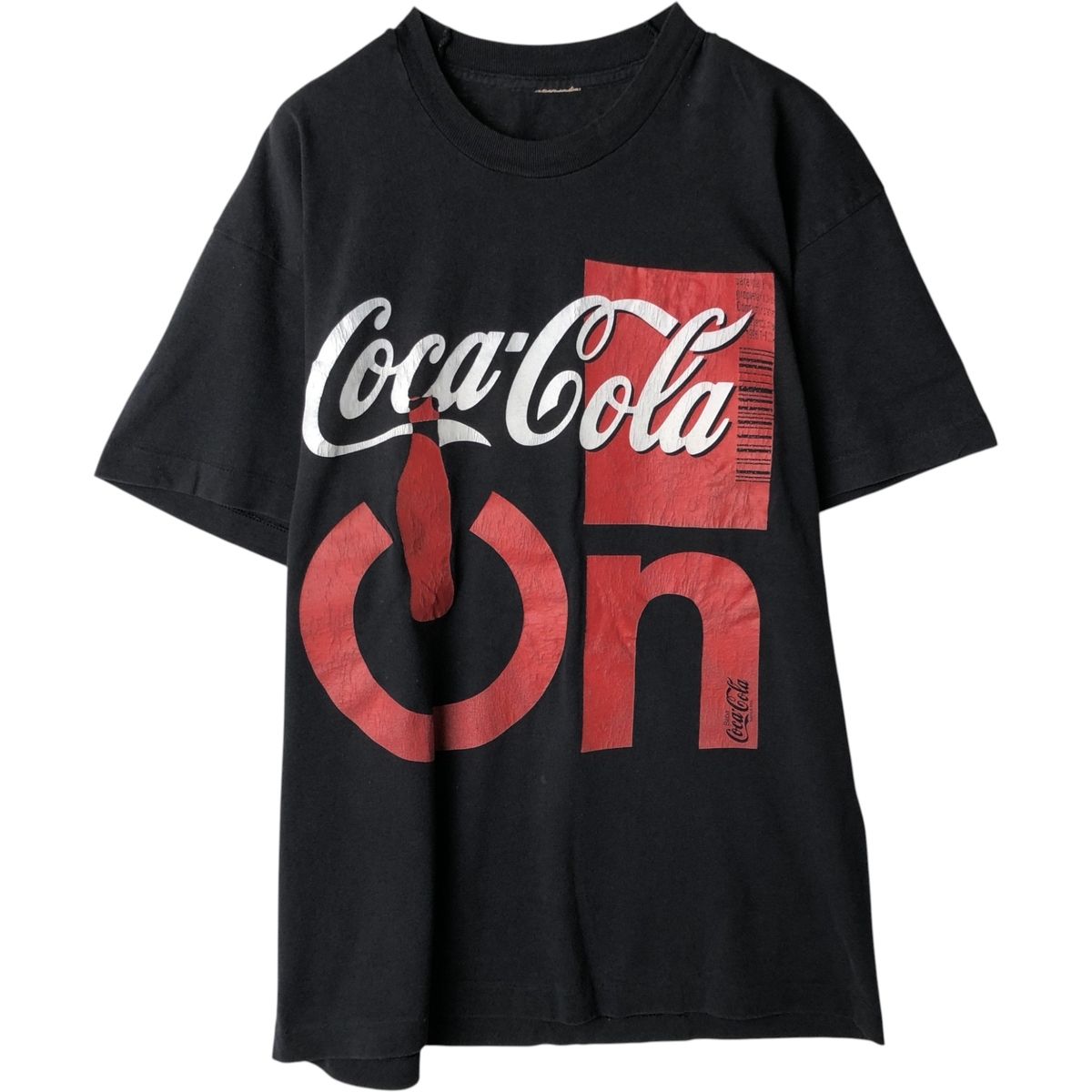 古着 ~90年代 COCA-COLA コカコーラ アドバタイジングTシャツ メンズM相当 ヴィンテージ/eaa638730