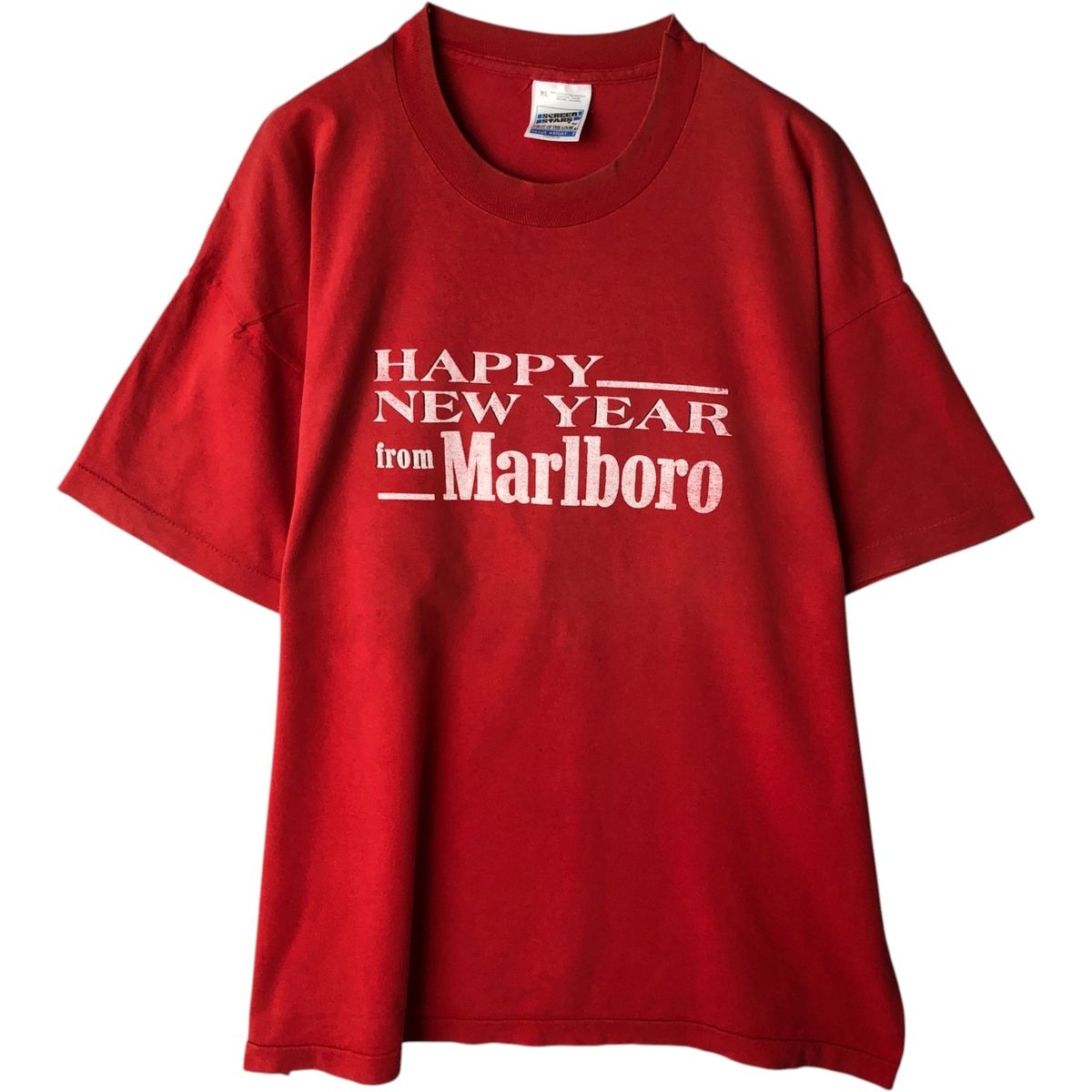 古着 ~90年代 スクリーンスターズ SCREEN STARS FRUIT OF THE ROOM Marlboro マルボロ アドバタイジングTシャツ メンズXL相当/eaa638737