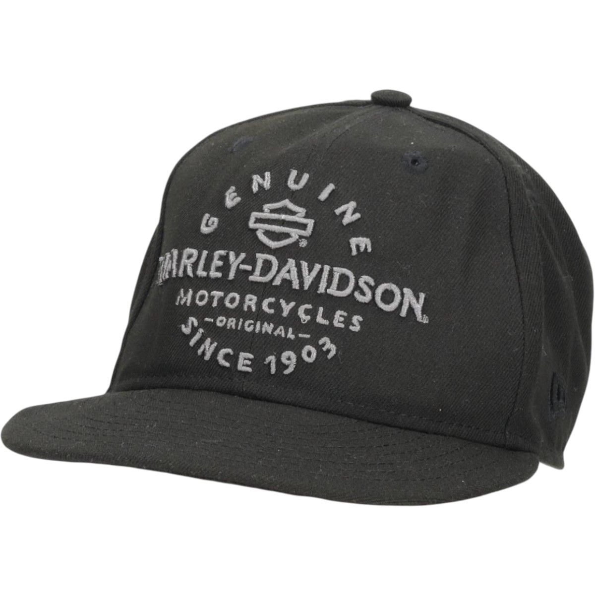 古着 ニューエラ NEW ERA Harley-Davidson ハーレーダビッドソン ベースボールキャップ 6パネルキャップ フリーサイズ相当/gaa006848