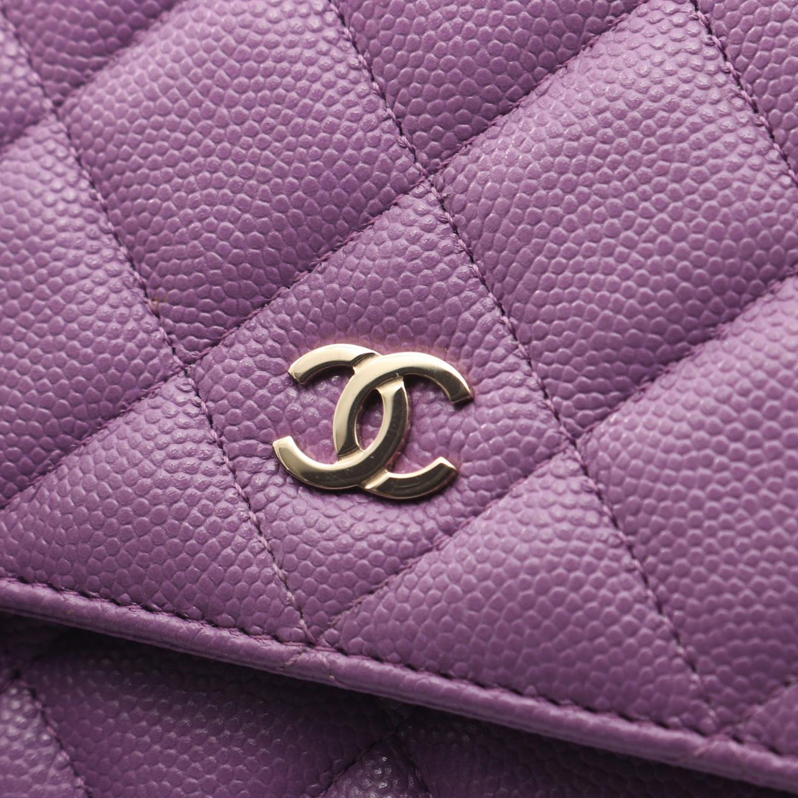 シャネル CHANEL ショルダーバッグ マトラッセ AP0250 パープル 