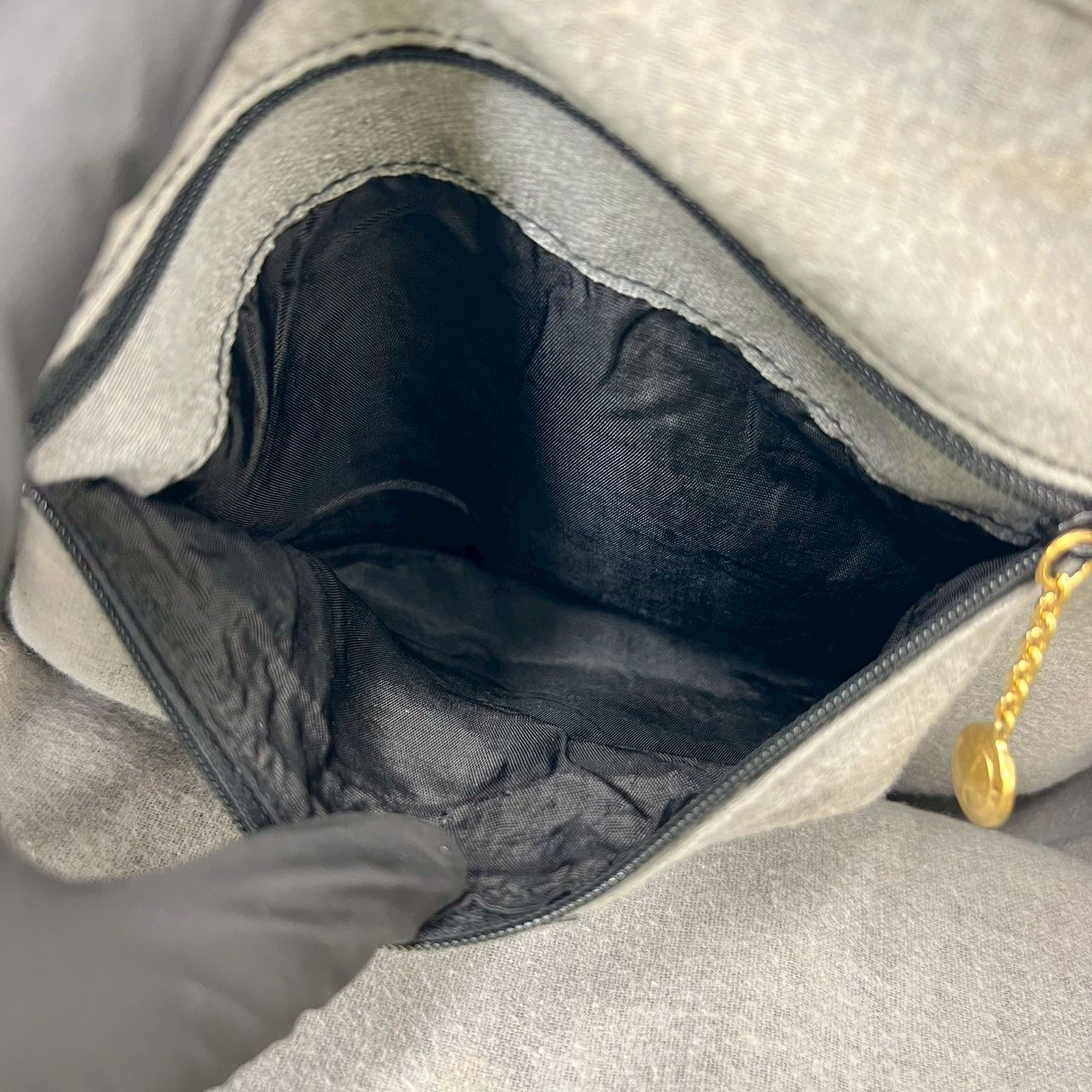 極 美品 GUCCI グッチ オールドグッチ ヴィンテージ バンブー レザー