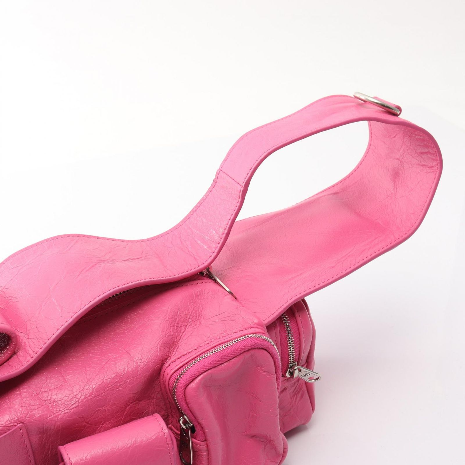 バレンシアガ BALENCIAGA ショルダーバッグ スーパービジー ピンク