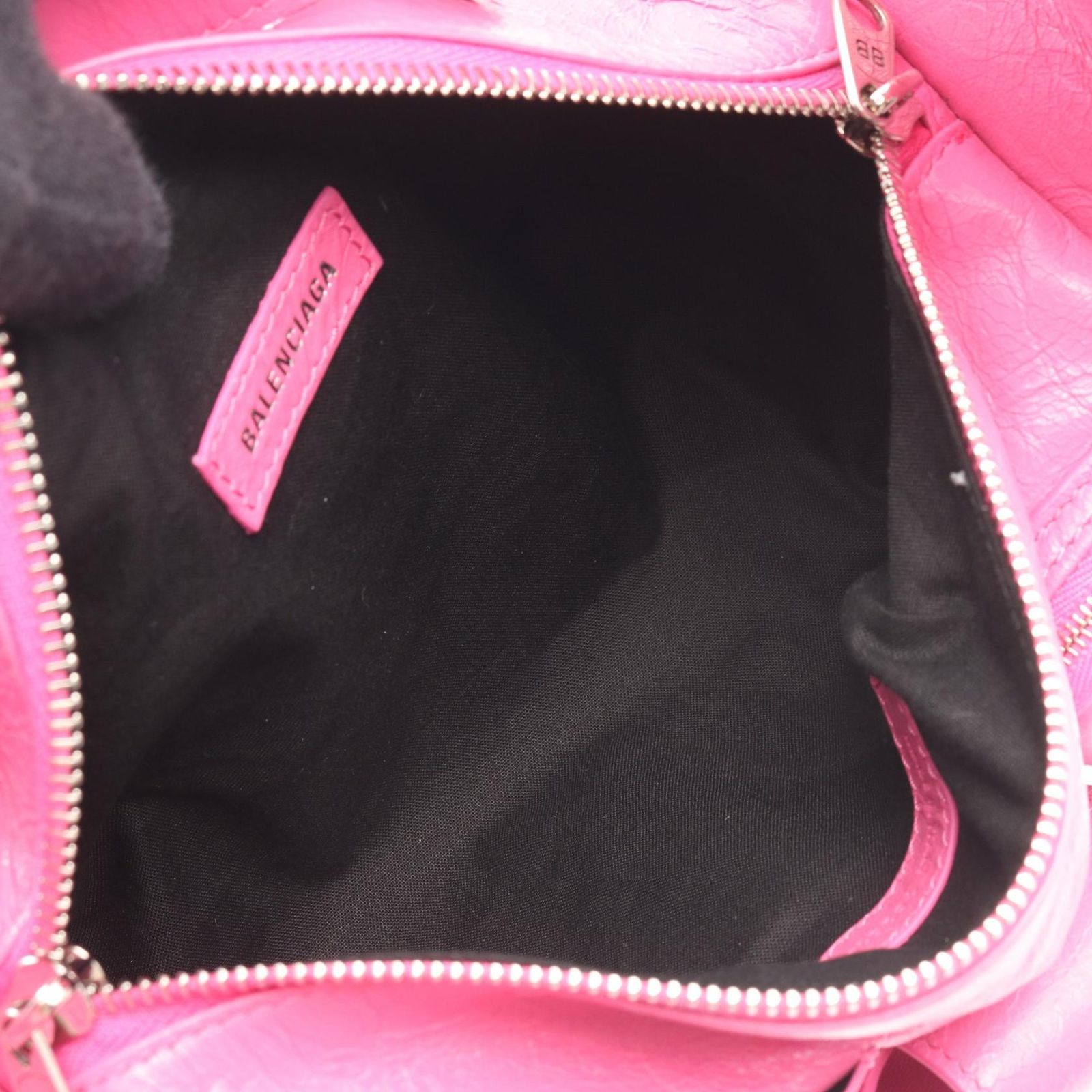 バレンシアガ BALENCIAGA ショルダーバッグ スーパービジー ピンク 