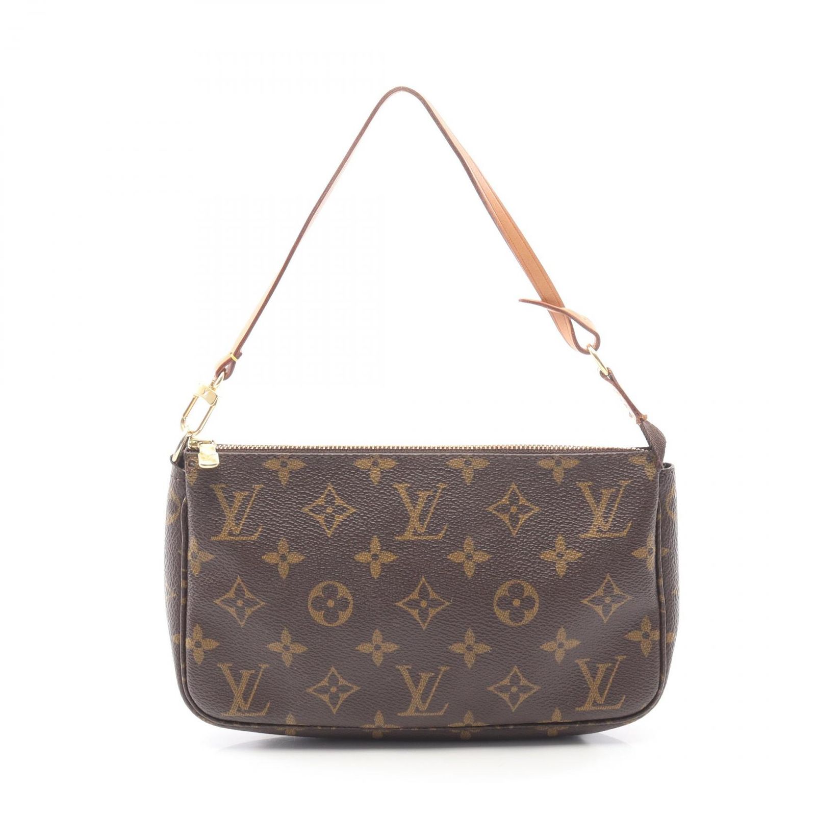 ルイ・ヴィトン LOUIS VUITTON ハンドバッグ ポシェットアクセソワール M51980 PVCコーティングキャンバス レザー ポシェット・アクセソワール レディース Used B