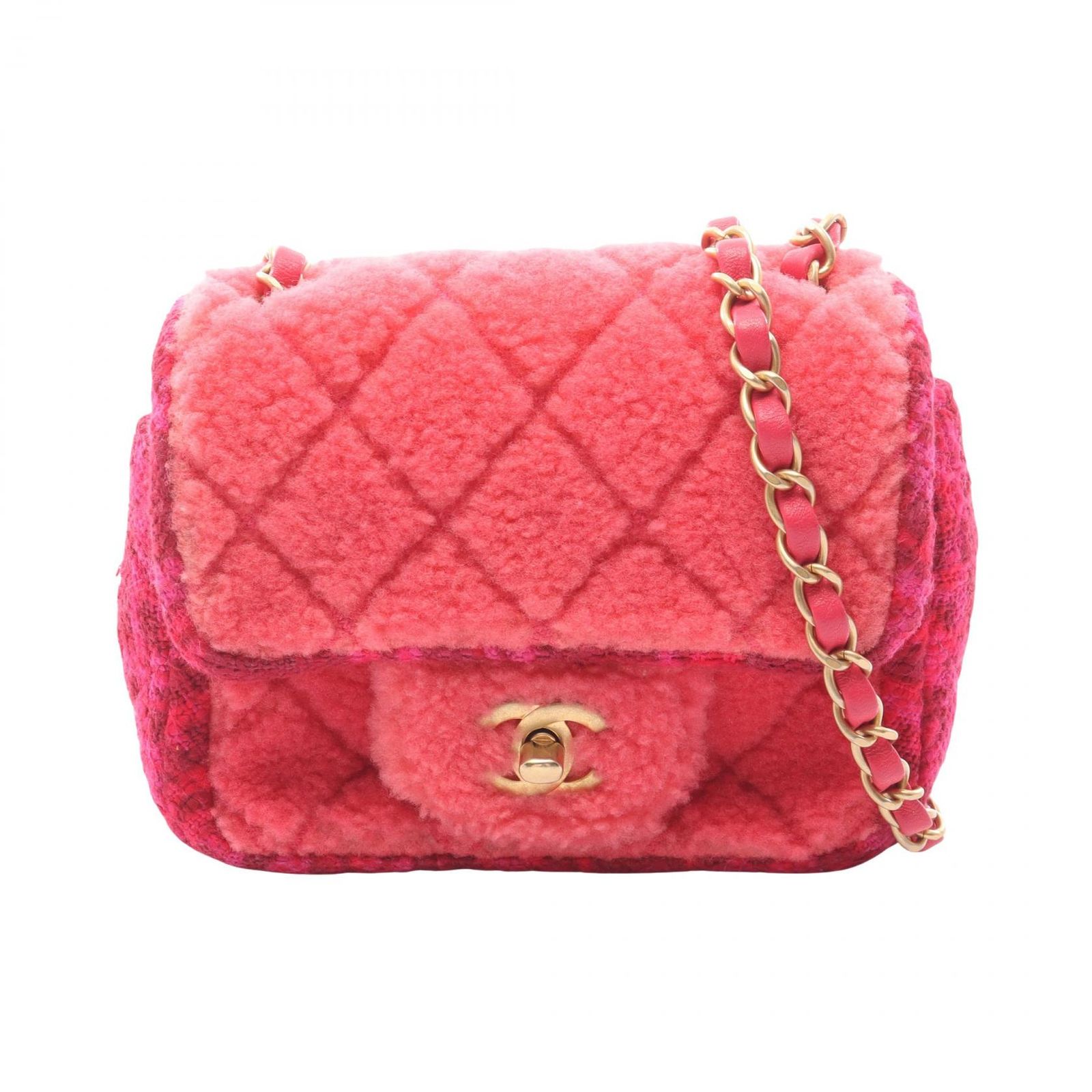 シャネル CHANEL ショルダーバッグ ミニマトラッセ ピンク 