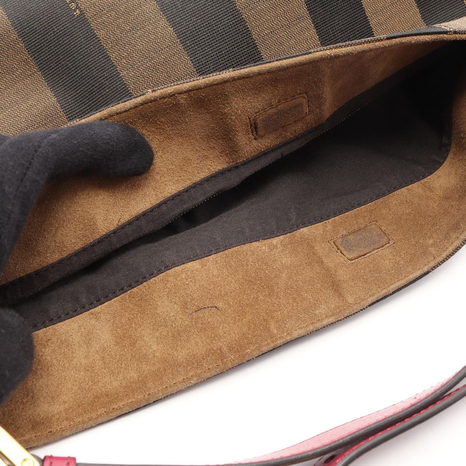 フェンディ FENDI ショルダーバッグ ペカン ブラック/カーキ/ワイン 