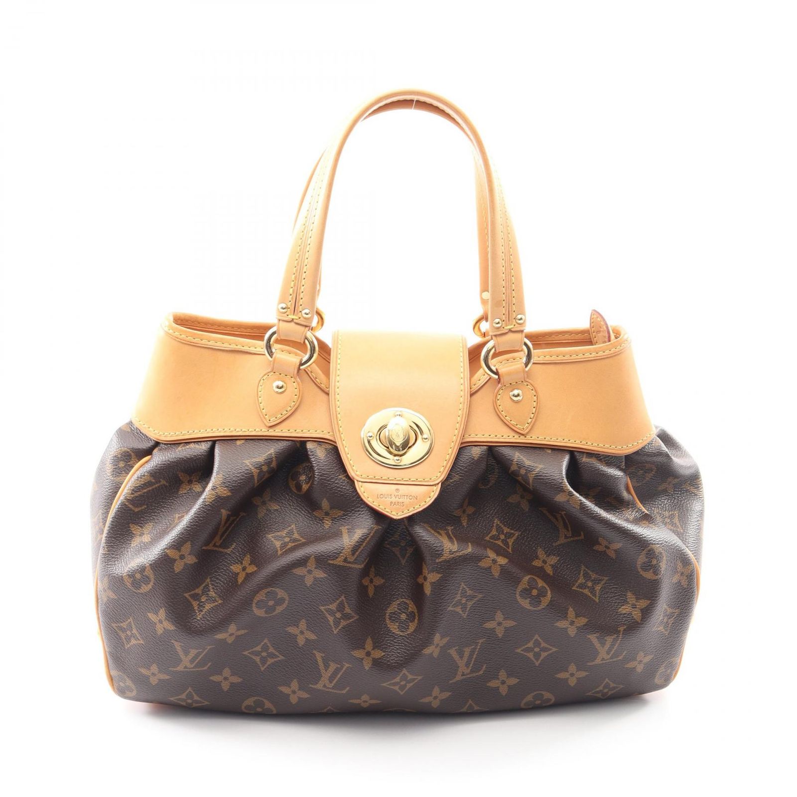 ルイ・ヴィトン LOUIS VUITTON ハンドバッグ ボエシPM M45715 PVCコーティングキャンバス レザー ボエシPM レディース Used A