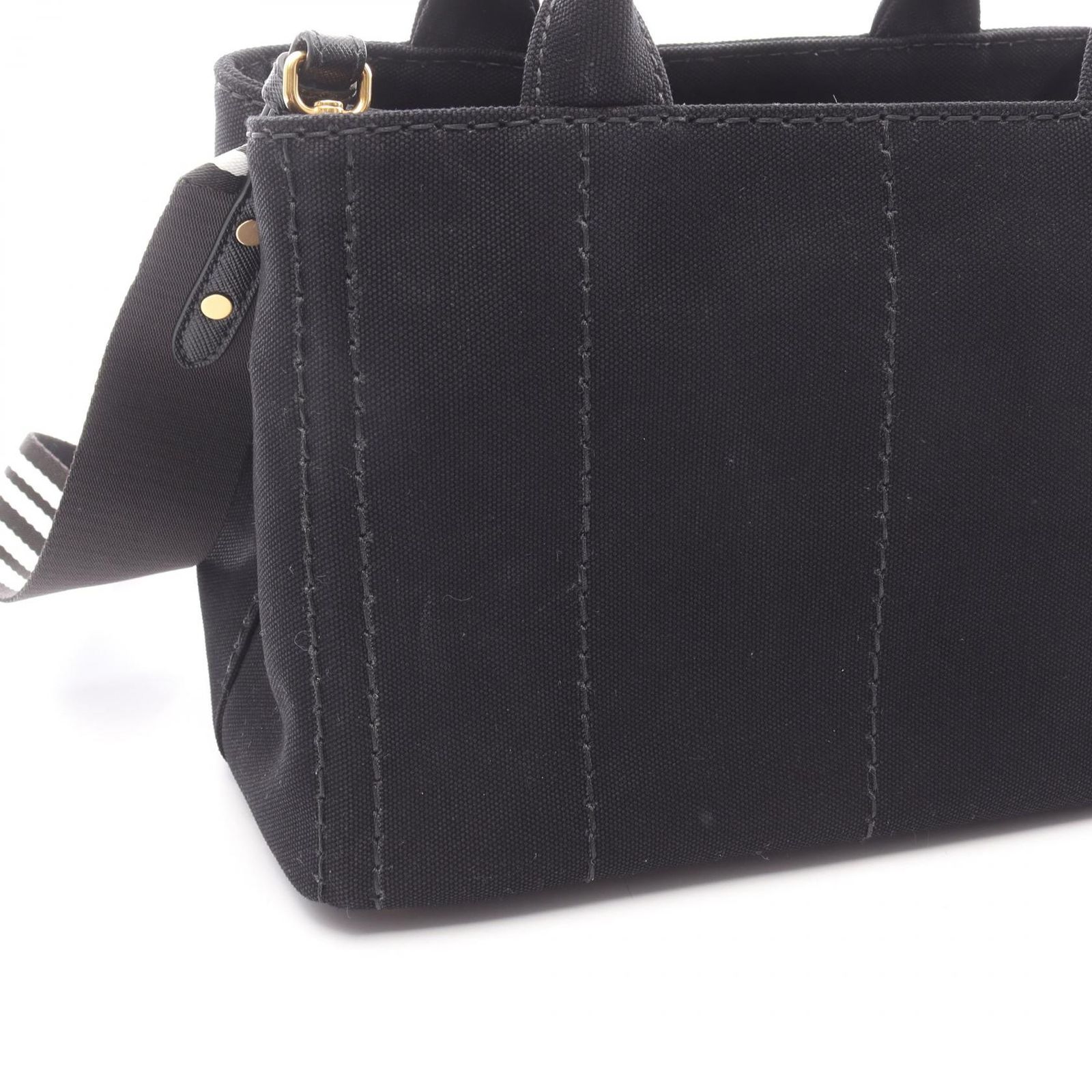 プラダ PRADA トートバッグ CANAPA カナパ 2WAY 1BG439 ブラック 