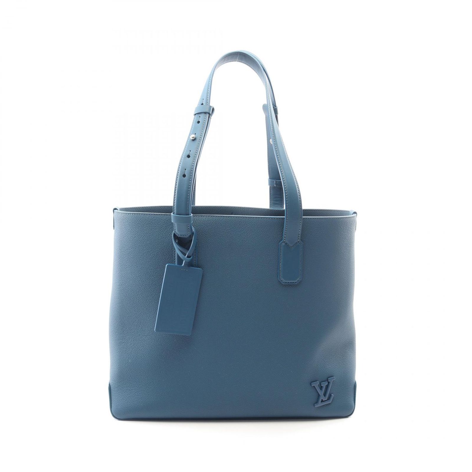 ルイ・ヴィトン LOUIS VUITTON トートバッグ ファストライン M23707 ブルー レザー ファストライン レディース Used A