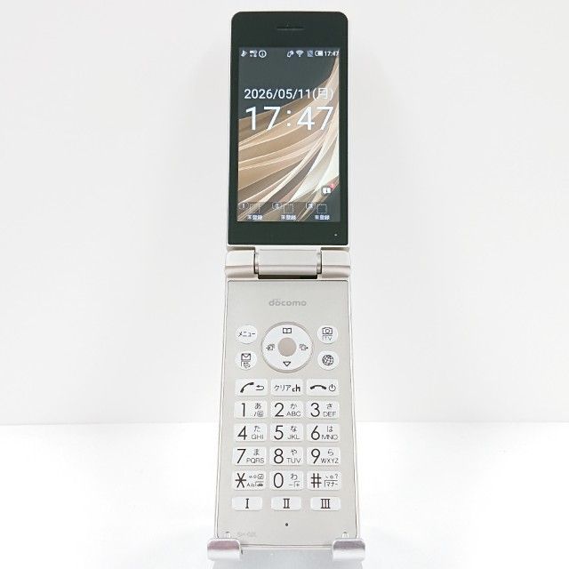 AQUOS ケータイ SH-02L ドコモ ゴールド 送料無料 本体 c19607