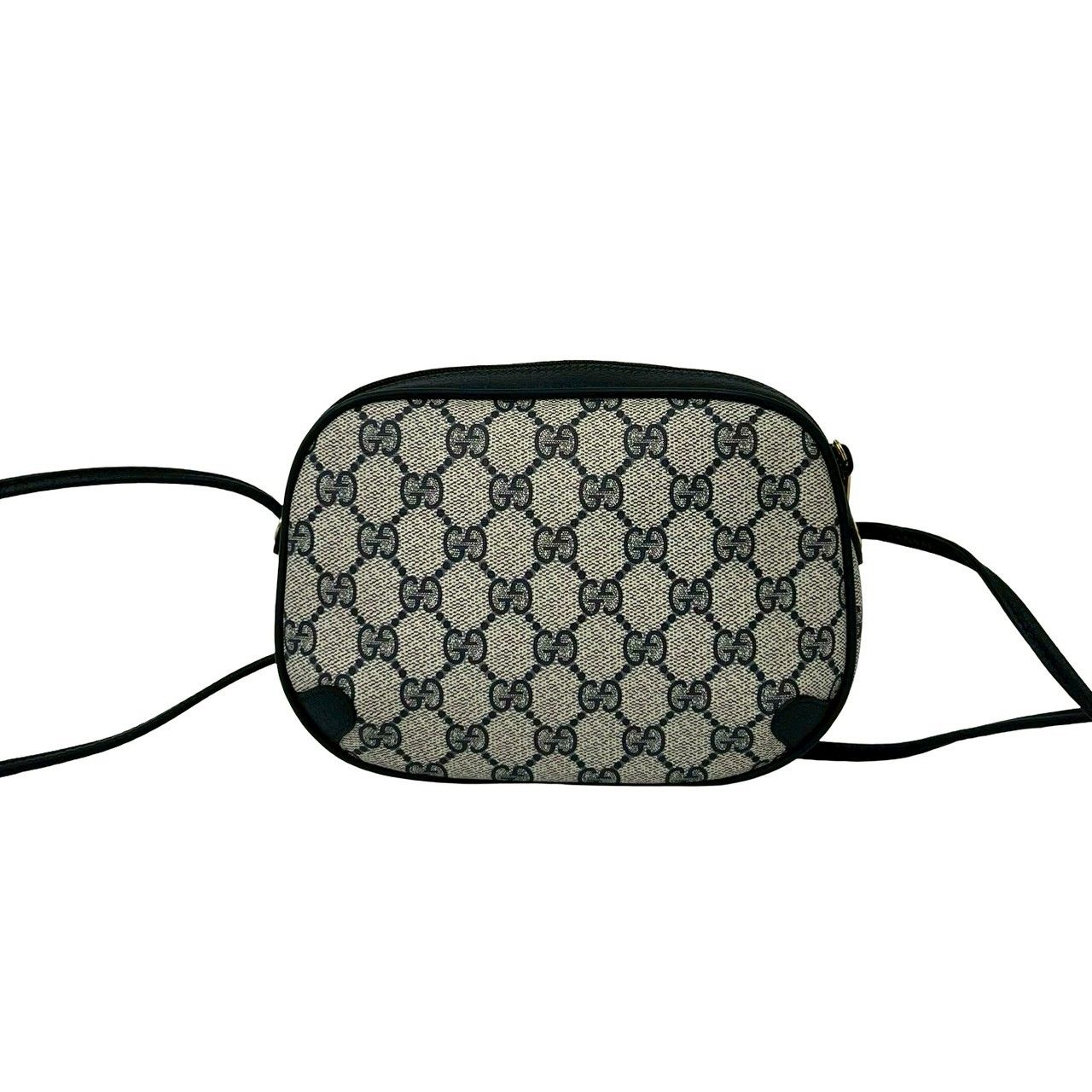 グッチ GUCCI GG柄 シマグッチ シェリーライン レザー ボディーバック 極 美品 GUCCI グッチ オールドグッチ ヴィンテージ シェリーライン GG
