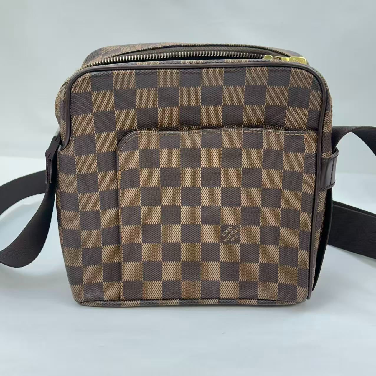 LOUIS VUITTON ルイ ヴィトン ダミエ オラフPM ショルダーバッグ