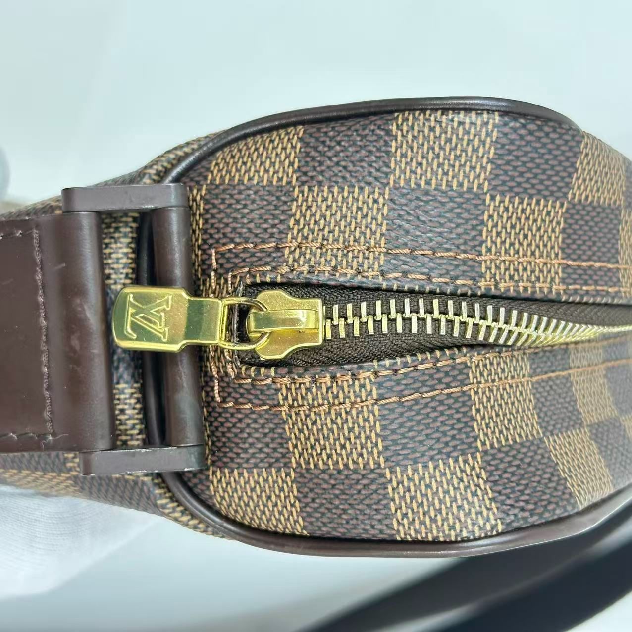 【美品】鑑定済み 正規品  ルイヴィトン ダミエ　ショルダー　N41442 楽天市場】LOUIS VUITTON ルイ ヴィトン ダミエ オラフPM ショルダー