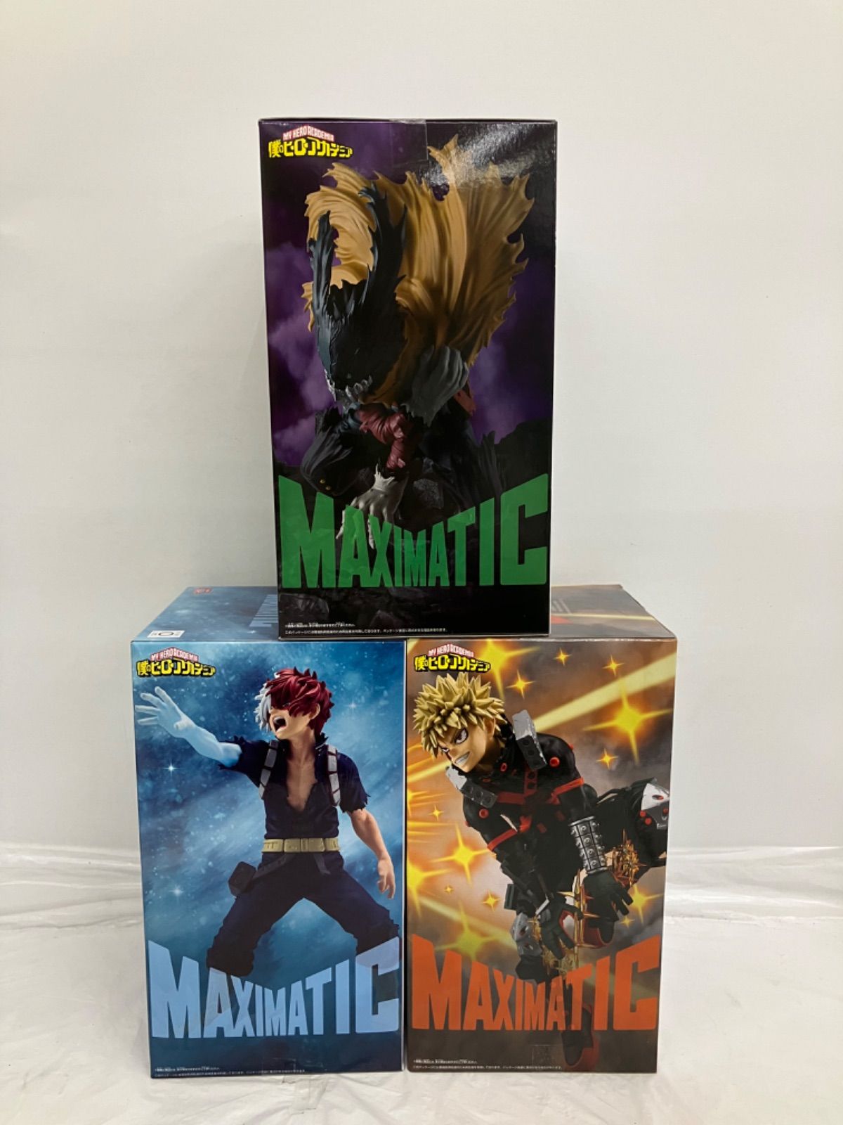 未開封 僕のヒーローアカデミア MAXIMATIC 轟焦凍 爆豪勝己 緑谷出久 