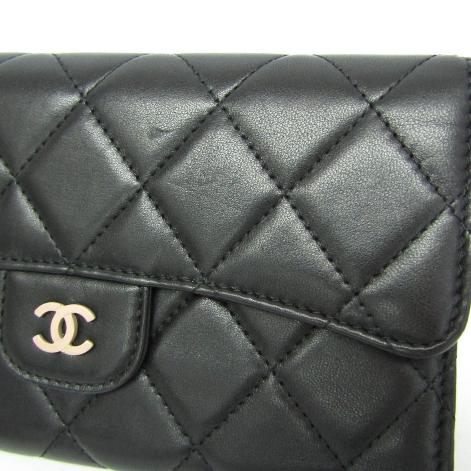シャネル(Chanel) マトラッセ A31506 レディース ラムスキン 長財布 