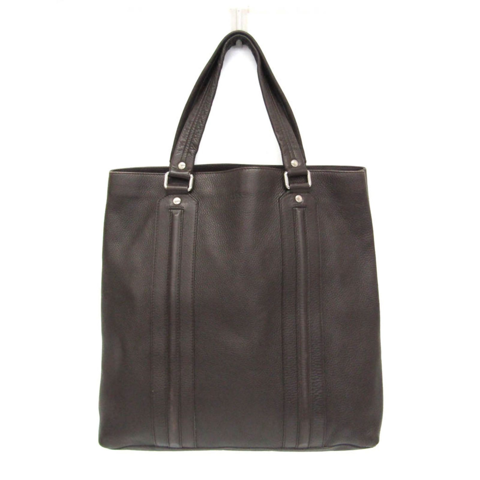グッチ(Gucci) 232600 メンズ レザー トートバッグ ダークブラウン