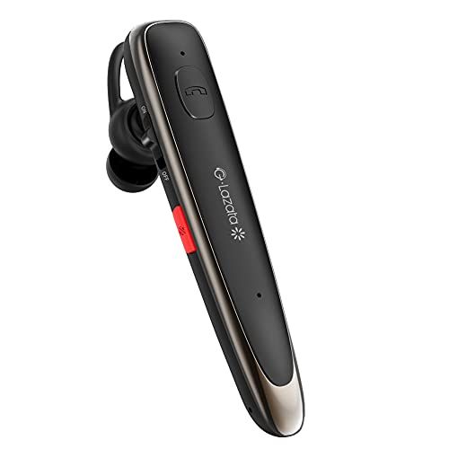 Glazata 日本語音声ワイヤレスヘッドセット Bluetoothイヤホン Qualcomm社製スマートチップ搭載【aptX & aptX HD、SBC・AAC対応 デュアルマイク通話設計 ENCノイズ低減技術 ミュート/SIRI搭載 】 d1684bc7