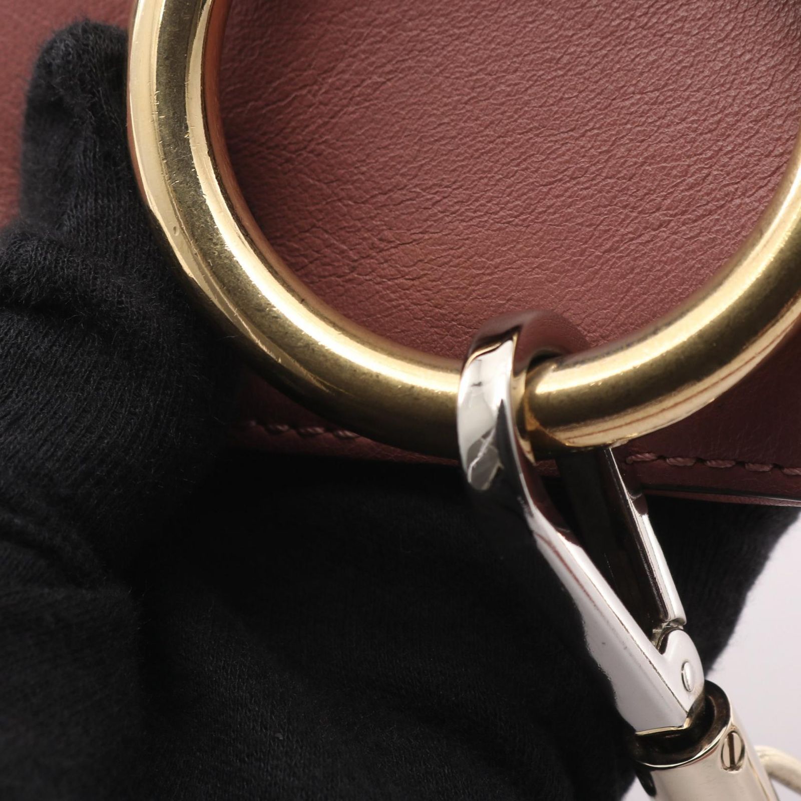 クロエ Chloe ショルダーバッグ FAYE フェイ スモール ピンクベージュ 