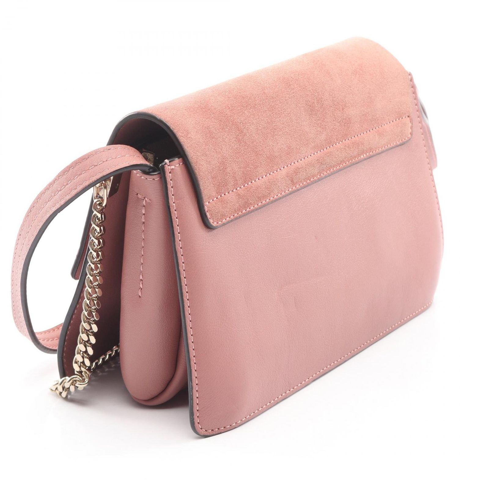クロエ Chloe ショルダーバッグ FAYE フェイ スモール ピンクベージュ 