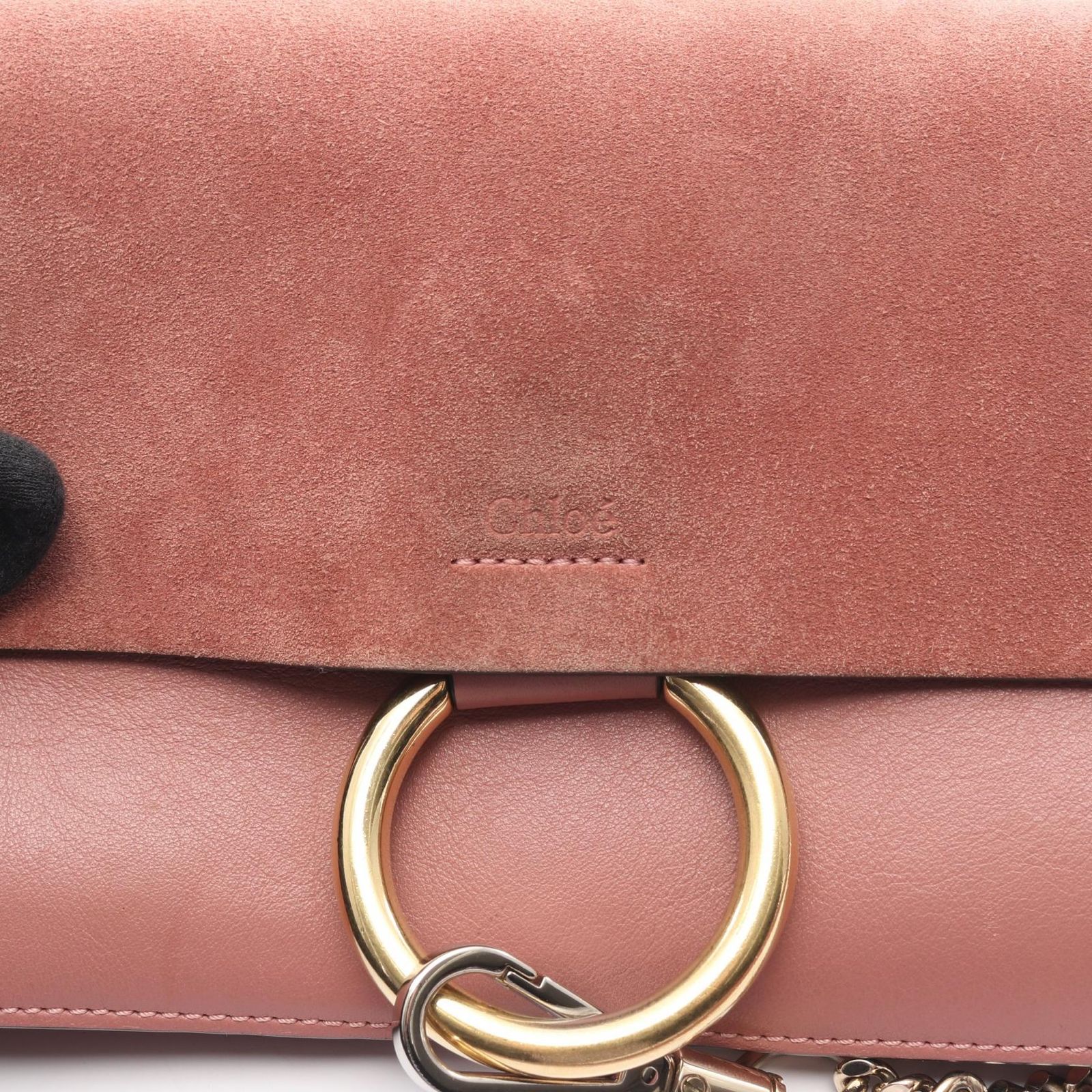 クロエ Chloe ショルダーバッグ FAYE フェイ スモール ピンクベージュ 