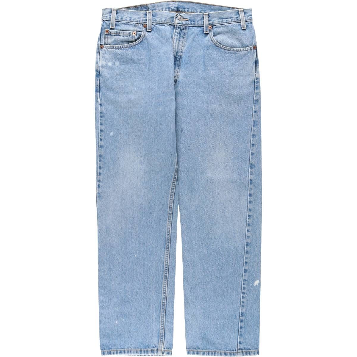 古着 00年代 リーバイス Levi's 505-4091 REGULAR FIT STRAIGHT LEG テーパードデニムパンツ メンズw35相当/eaa634220