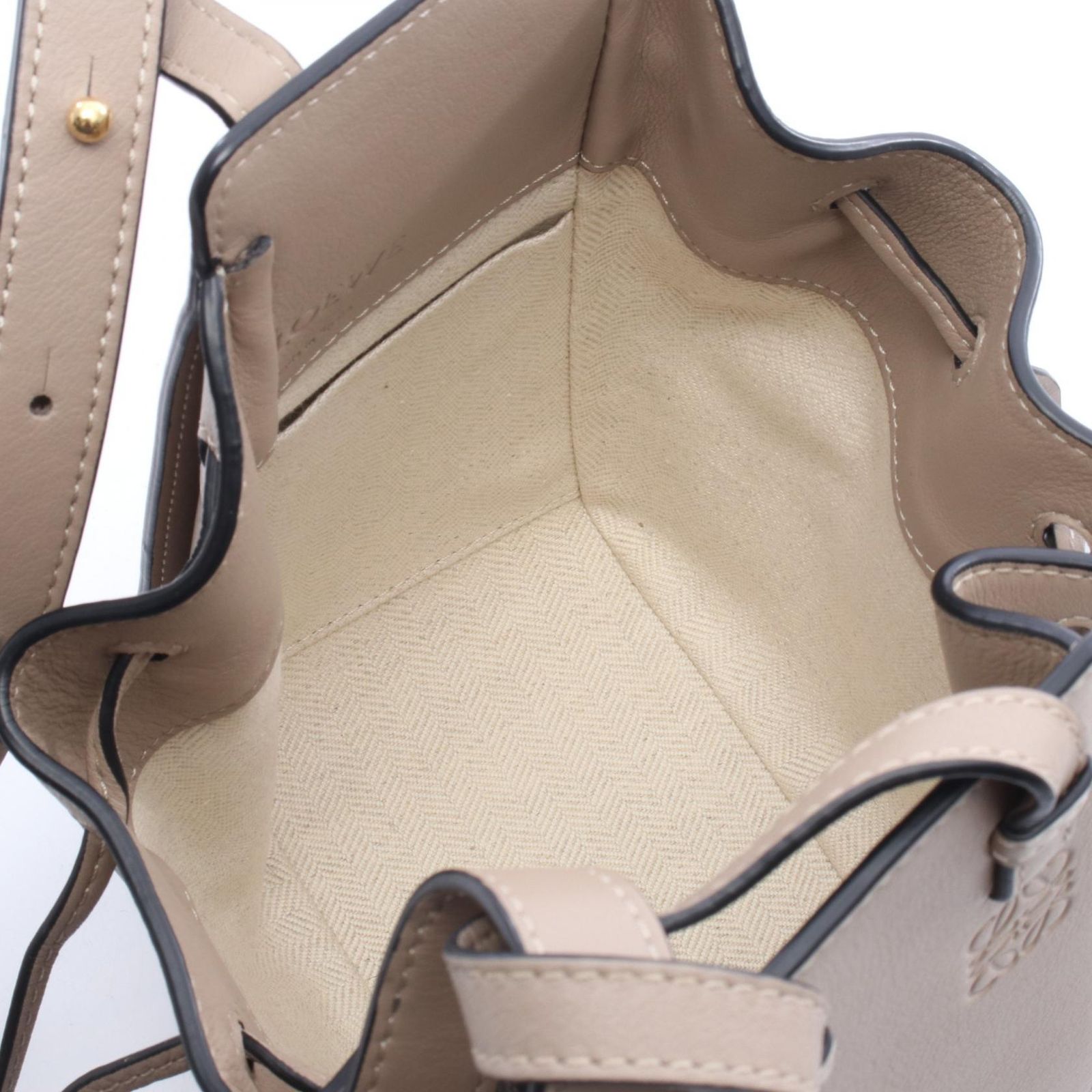 ロエベ LOEWE ハンドバッグ ハンモック ドローストリングバッグ ミニ 