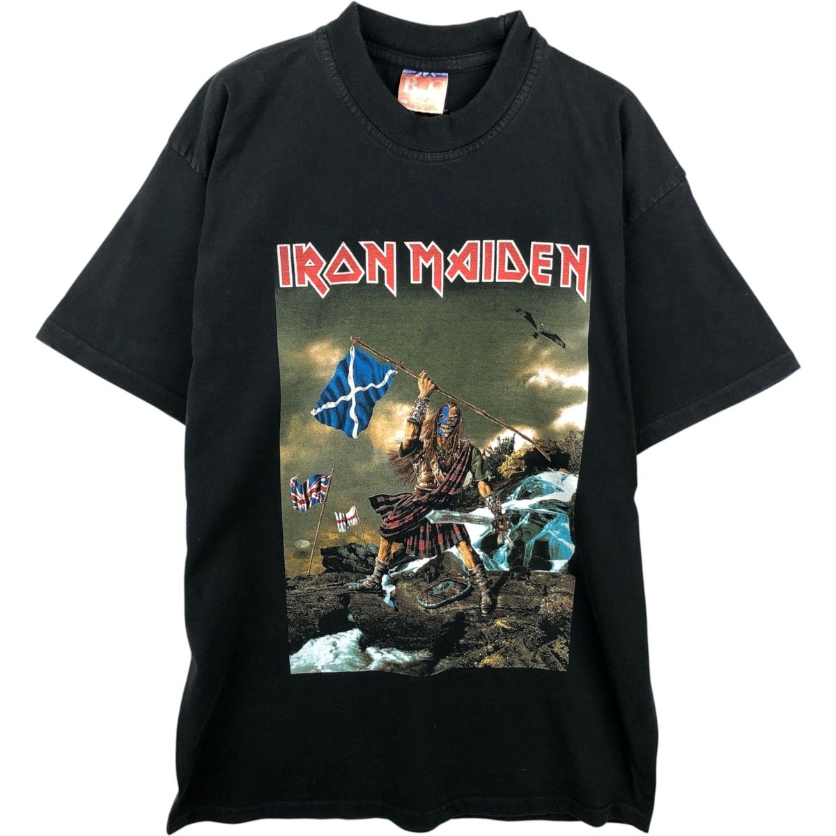 古着 B and C IRON MAIDEN アイアンメイデン バンドTシャツ バンT メンズL相当/eaa637449