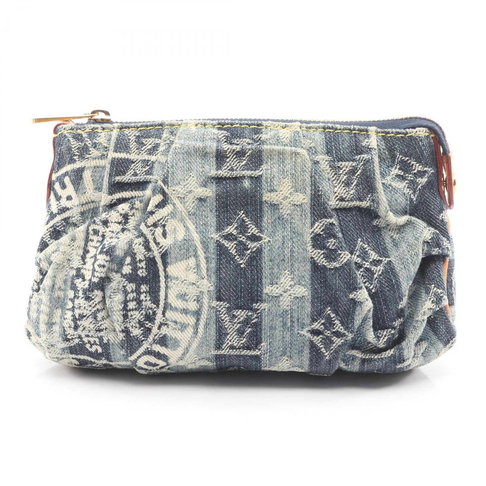 ルイ・ヴィトン LOUIS VUITTON ポーチ トゥルース レイエ モノグラムデニム M95335 デニム レザー トゥルース・レイエ レディース Used A